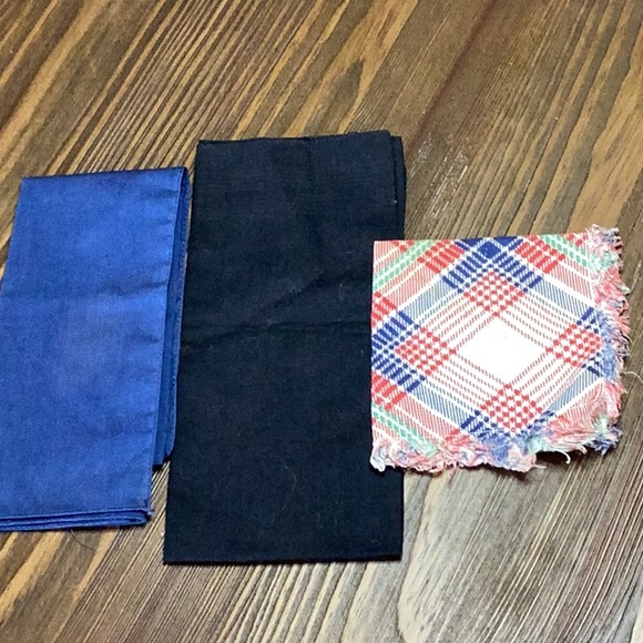 FINAL SALE PRICE Misc. Vintage Cloth Napkins x 9 - Picture 2 of 5